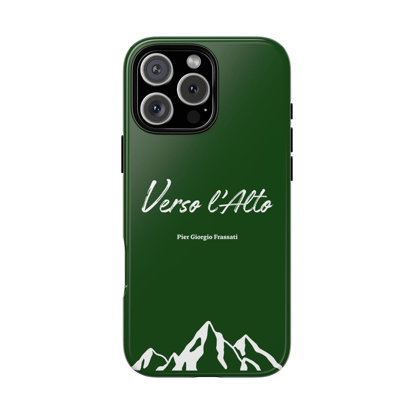 Vert Sapin Mountain Adventure Phone Case - Stylish Verso l'Alto Phone Protection