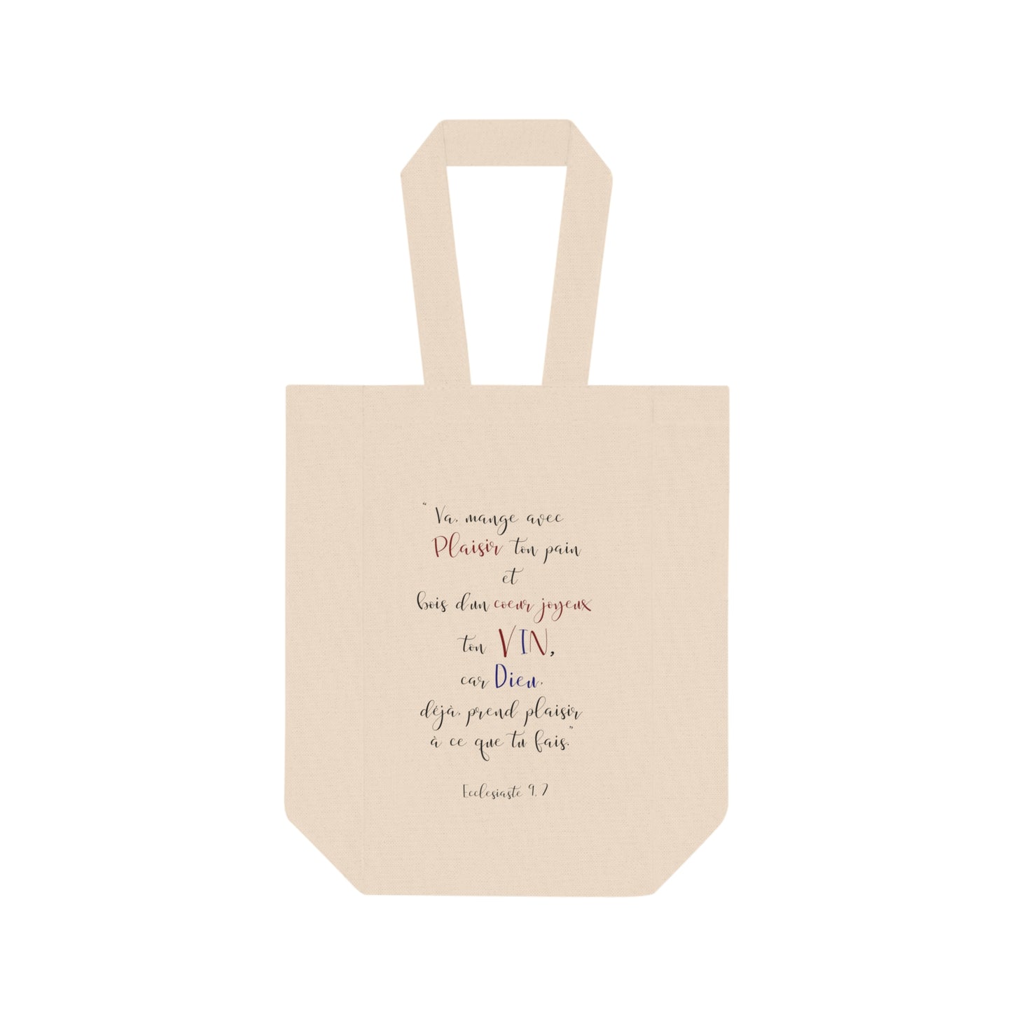 French Quote Double Wine Tote Bag