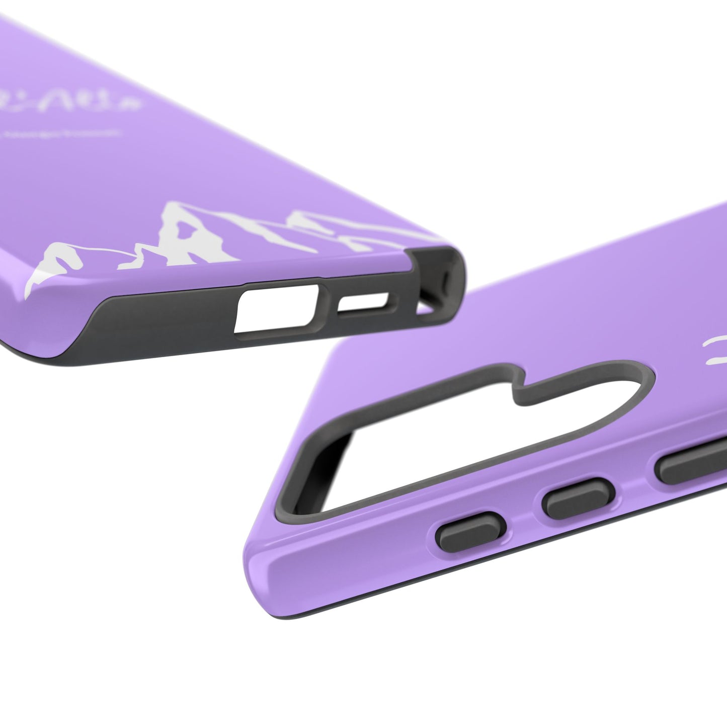 Mauve Mountain Adventure Phone Case - Stylish Verso l'Alto Phone Protection