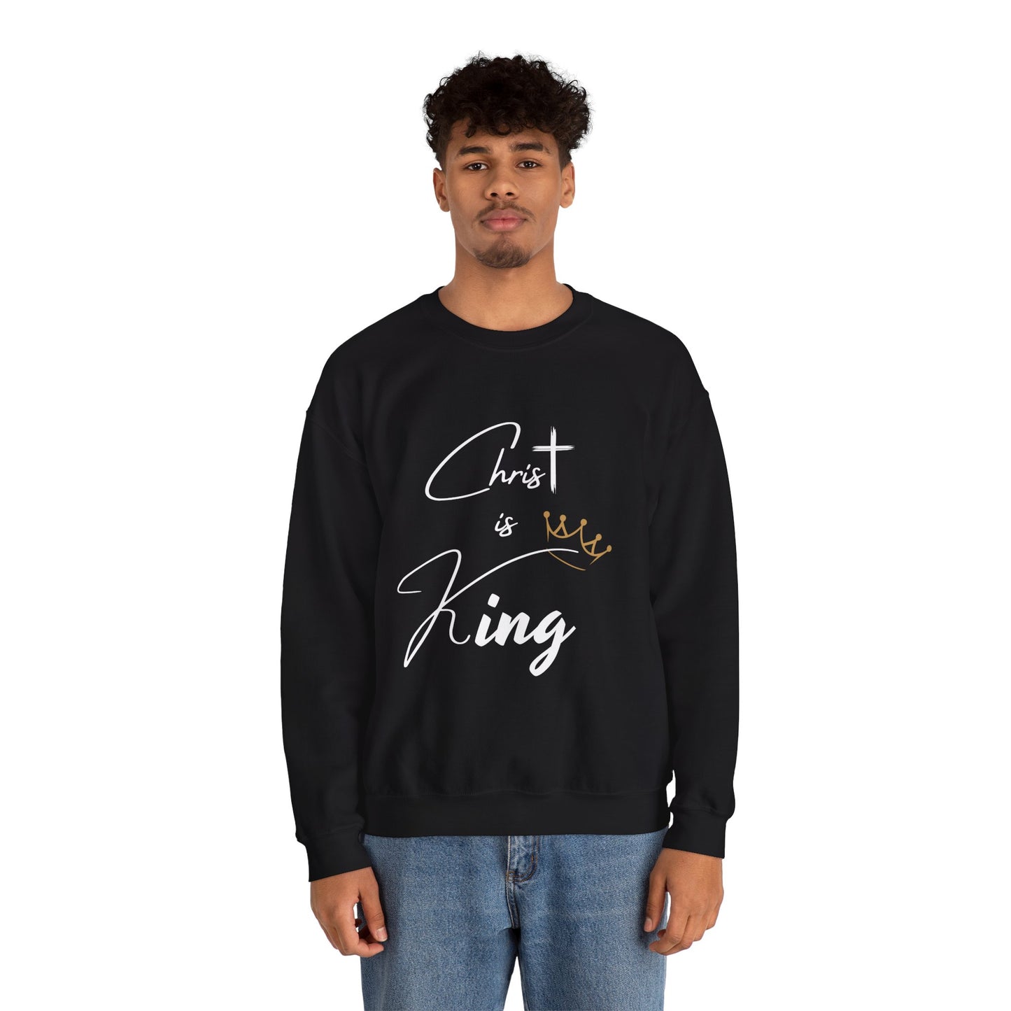 Unisex Christ is King Sweatshirt_2024 Collection BLACK I LIMITED EDITION