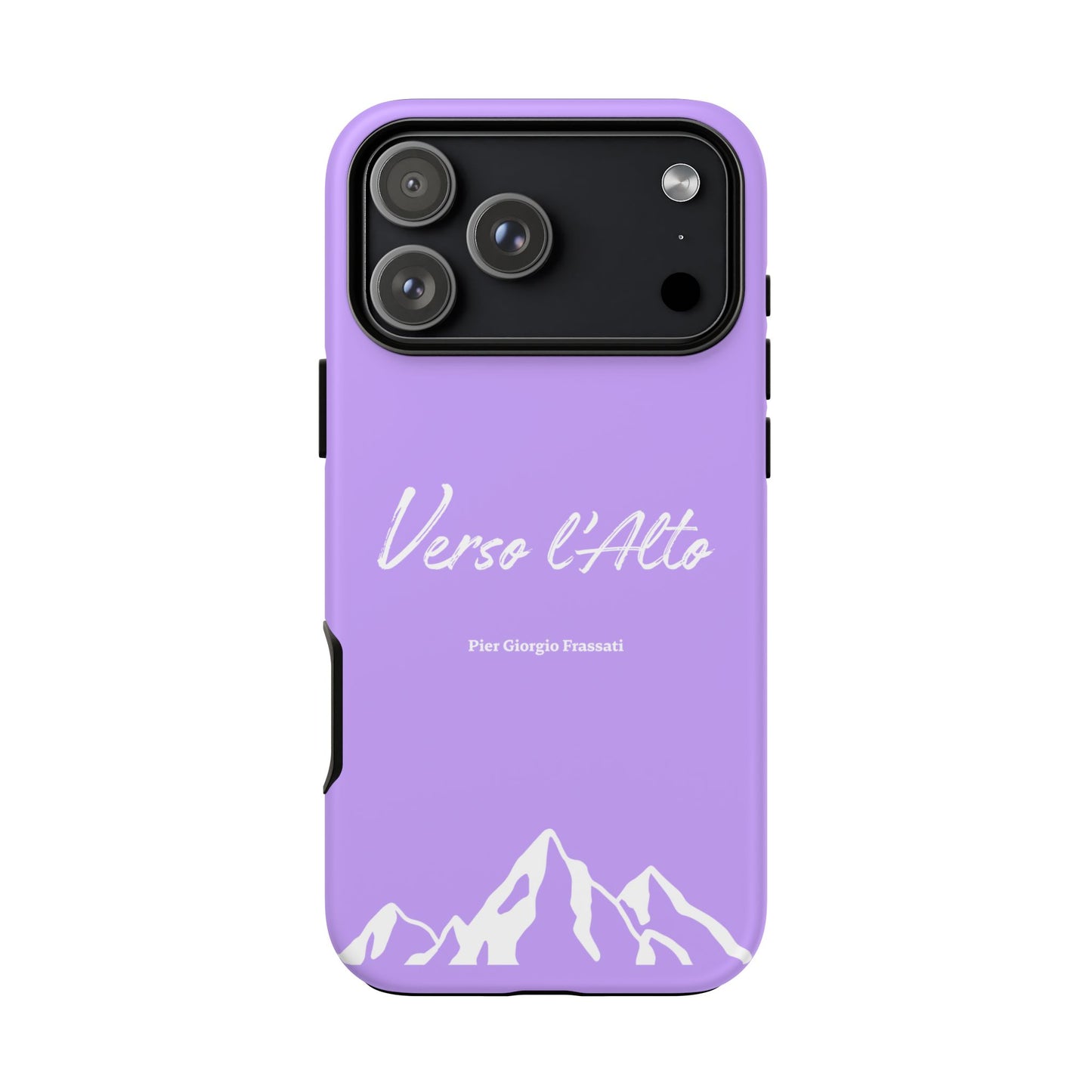 Mauve Mountain Adventure Phone Case - Stylish Verso l'Alto Phone Protection