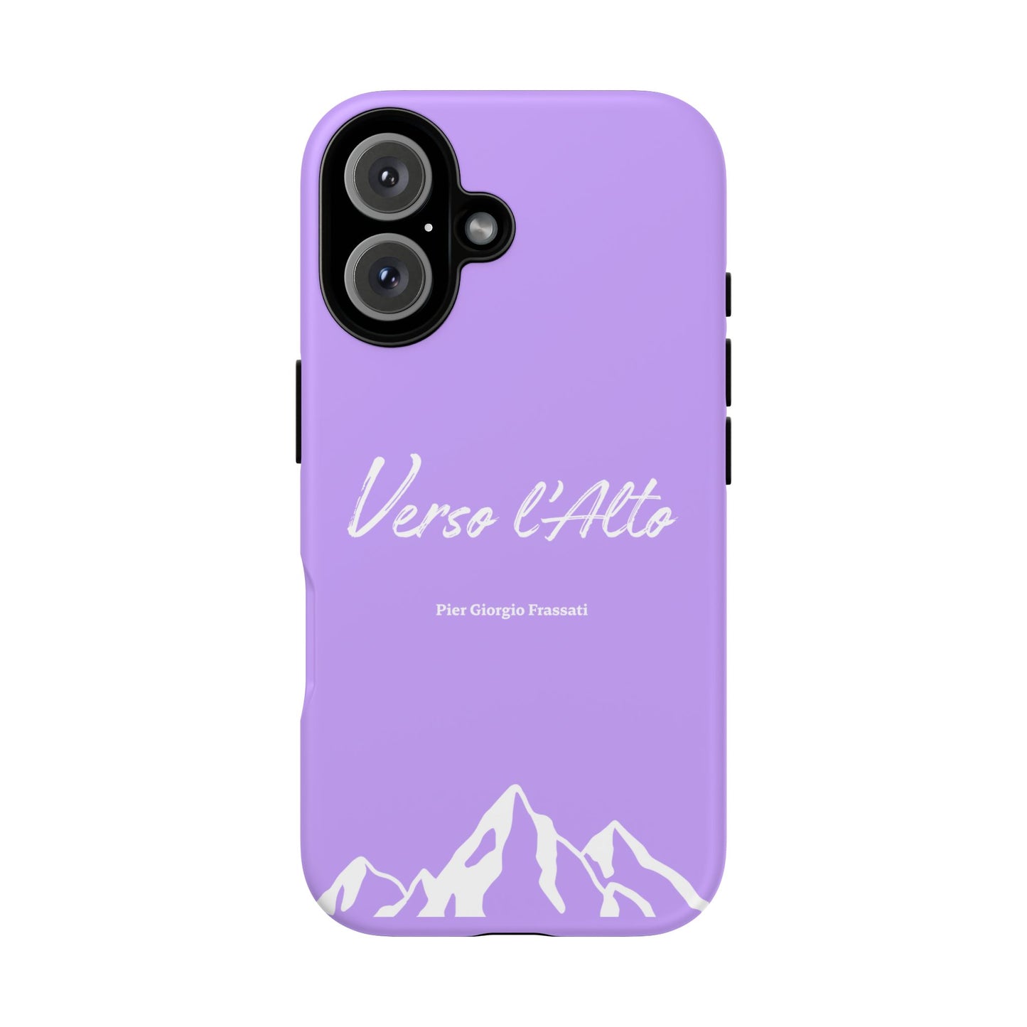 Mauve Mountain Adventure Phone Case - Stylish Verso l'Alto Phone Protection