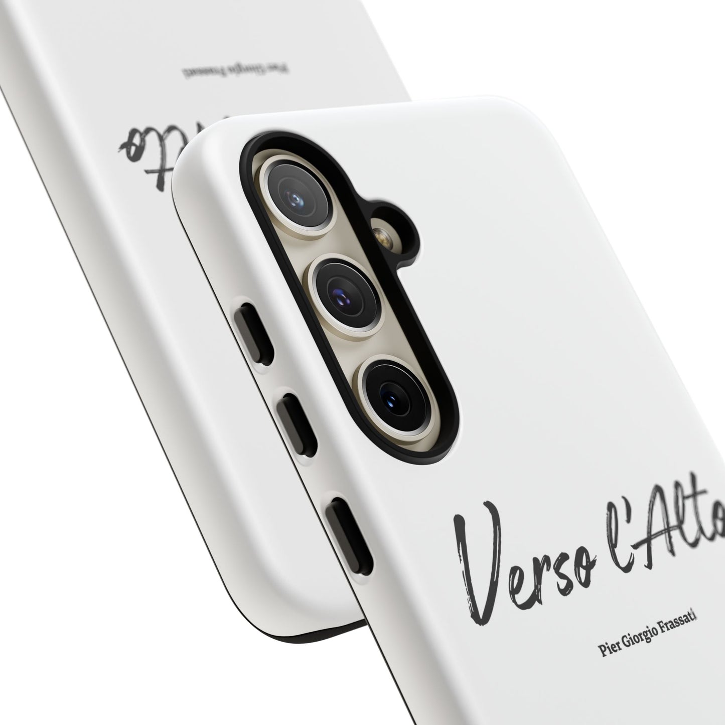 White Mountain Adventure Phone Case - Stylish Verso l'Alto Phone Protection