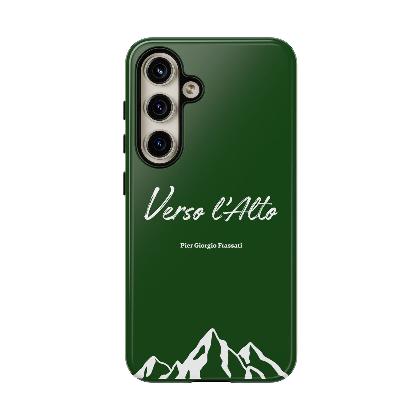 Vert Sapin Mountain Adventure Phone Case - Stylish Verso l'Alto Phone Protection