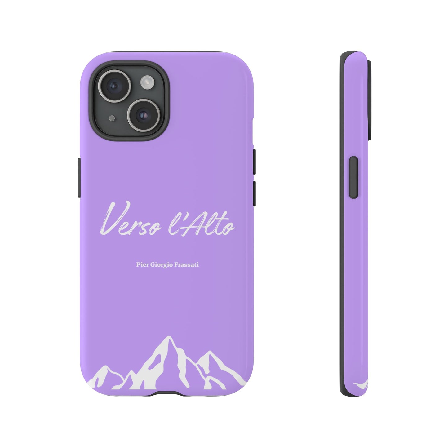 Mauve Mountain Adventure Phone Case - Stylish Verso l'Alto Phone Protection