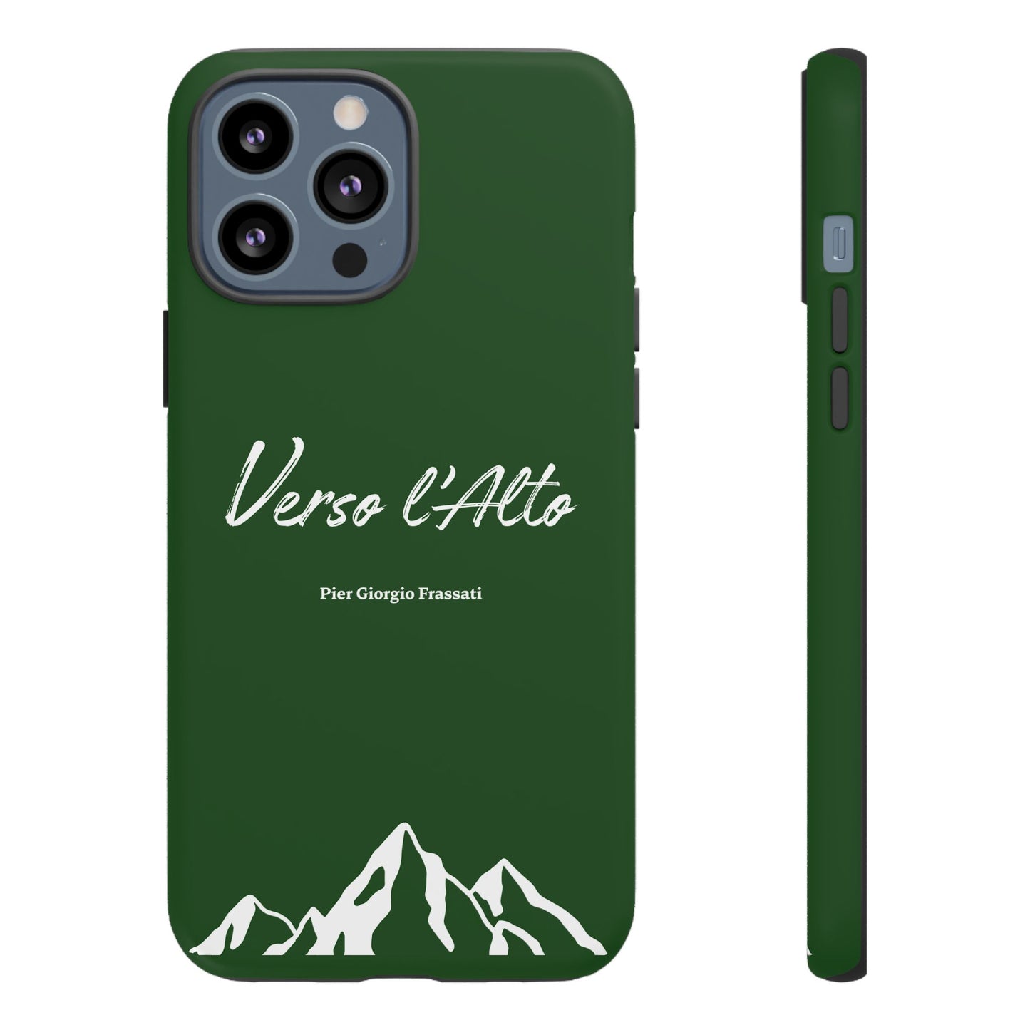Vert Sapin Mountain Adventure Phone Case - Stylish Verso l'Alto Phone Protection