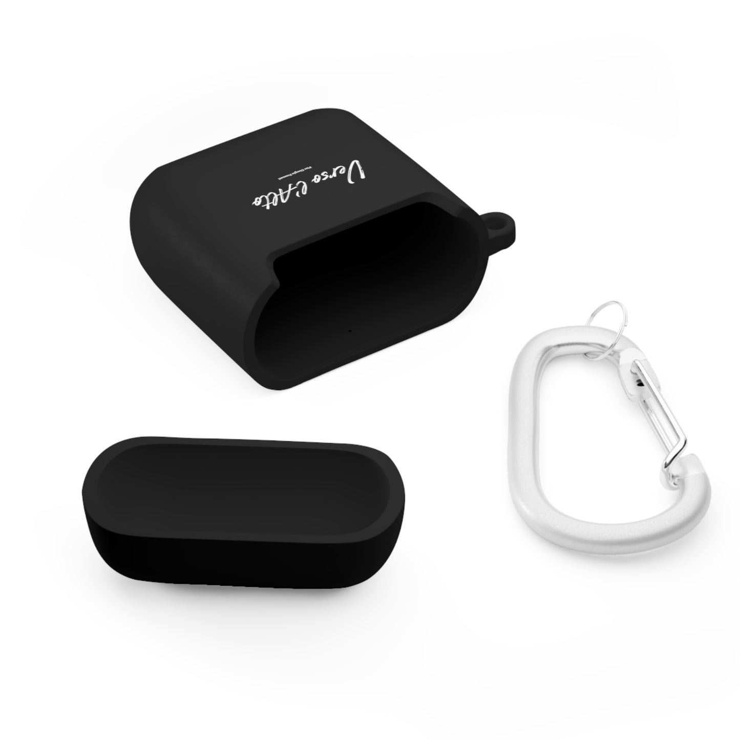 Coque de protection pour AirPods avec design Verso l'Alto (version noir-vert d'eau-bleu marine)