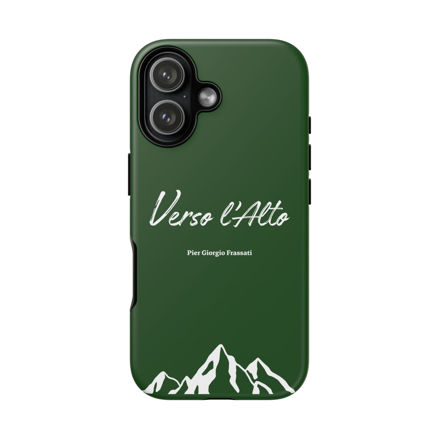Vert Sapin Mountain Adventure Phone Case - Stylish Verso l'Alto Phone Protection