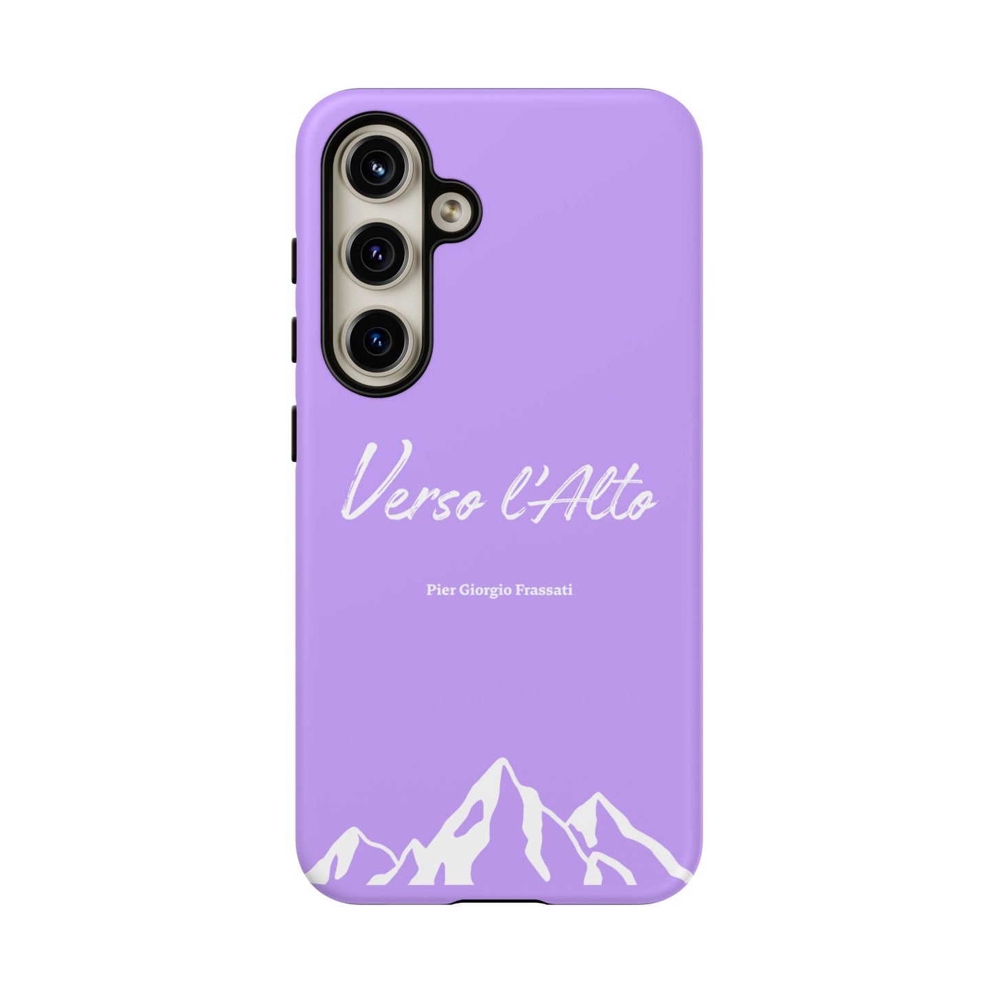 Mauve Mountain Adventure Phone Case - Stylish Verso l'Alto Phone Protection