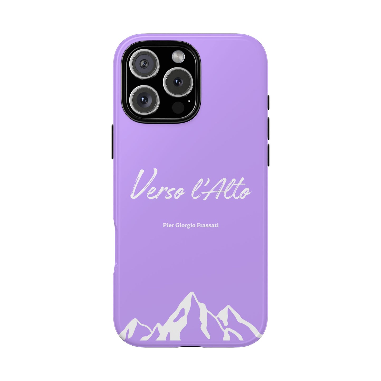 Mauve Mountain Adventure Phone Case - Stylish Verso l'Alto Phone Protection