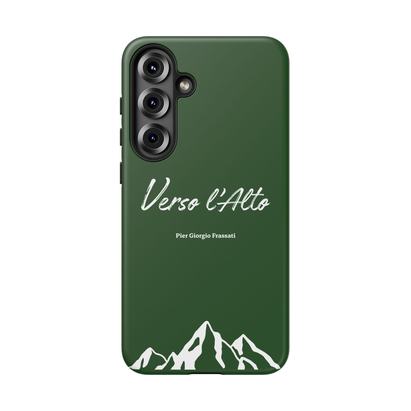 Vert Sapin Mountain Adventure Phone Case - Stylish Verso l'Alto Phone Protection