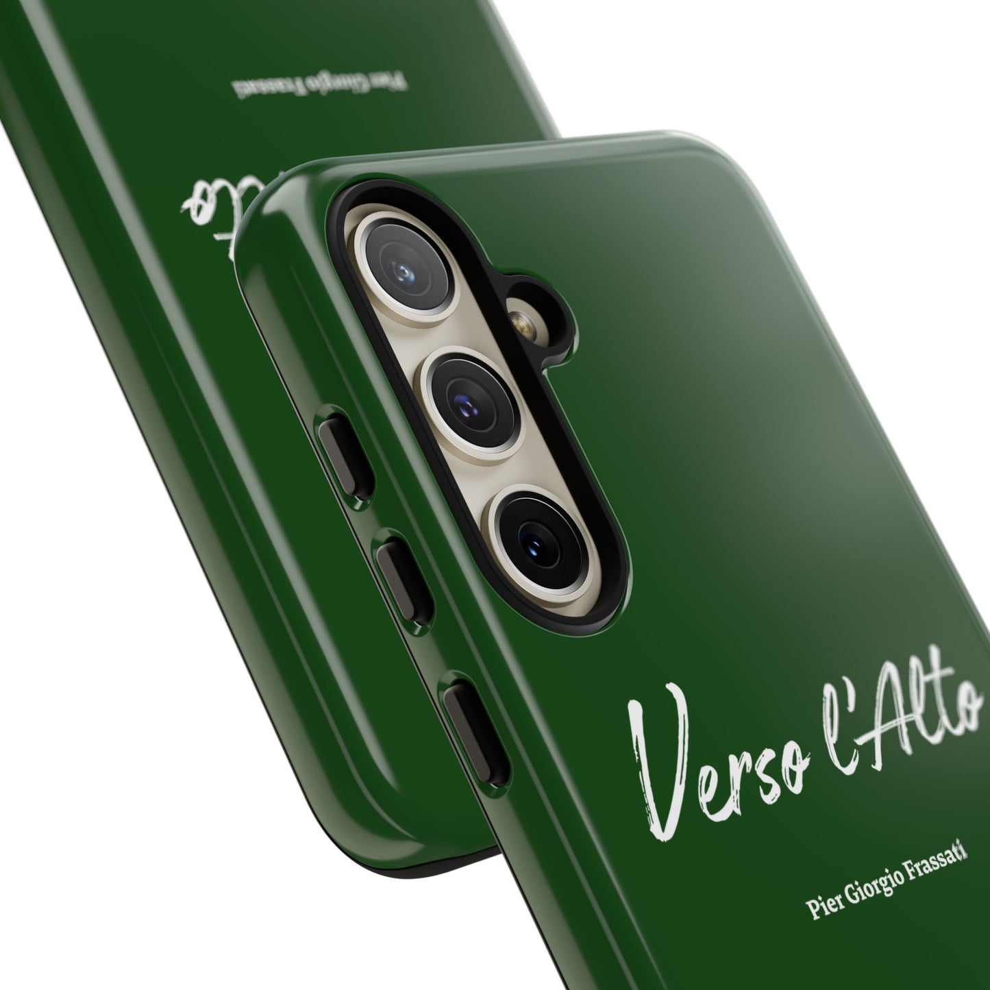 Vert Sapin Mountain Adventure Phone Case - Stylish Verso l'Alto Phone Protection