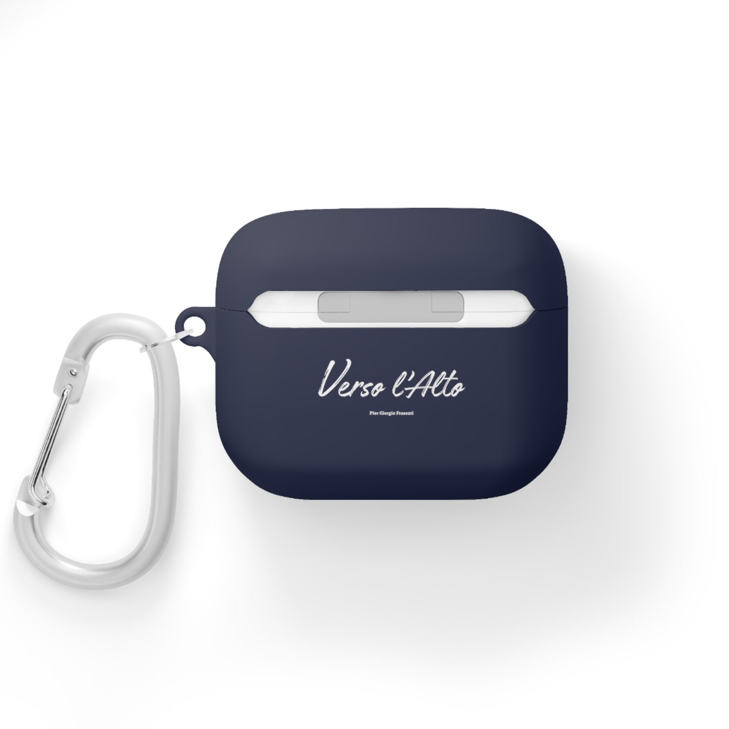 Coque de protection pour AirPods avec design Verso l'Alto (version noir-vert d'eau-bleu marine)