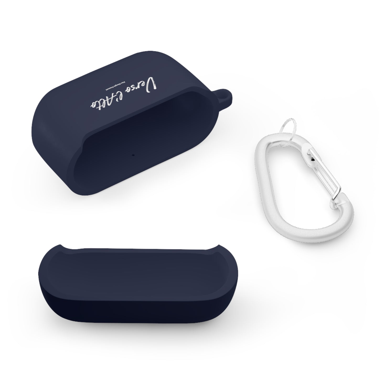 Coque de protection pour AirPods avec design Verso l'Alto (version noir-vert d'eau-bleu marine)