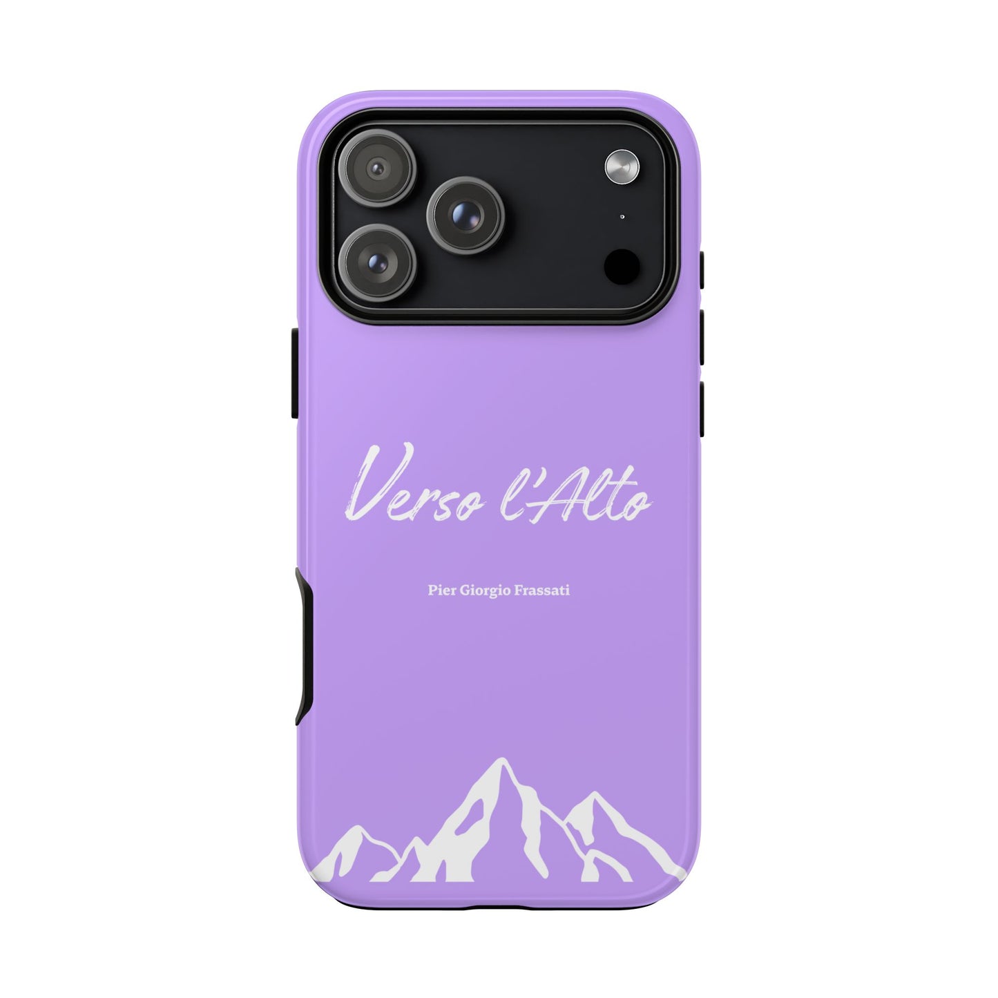 Mauve Mountain Adventure Phone Case - Stylish Verso l'Alto Phone Protection