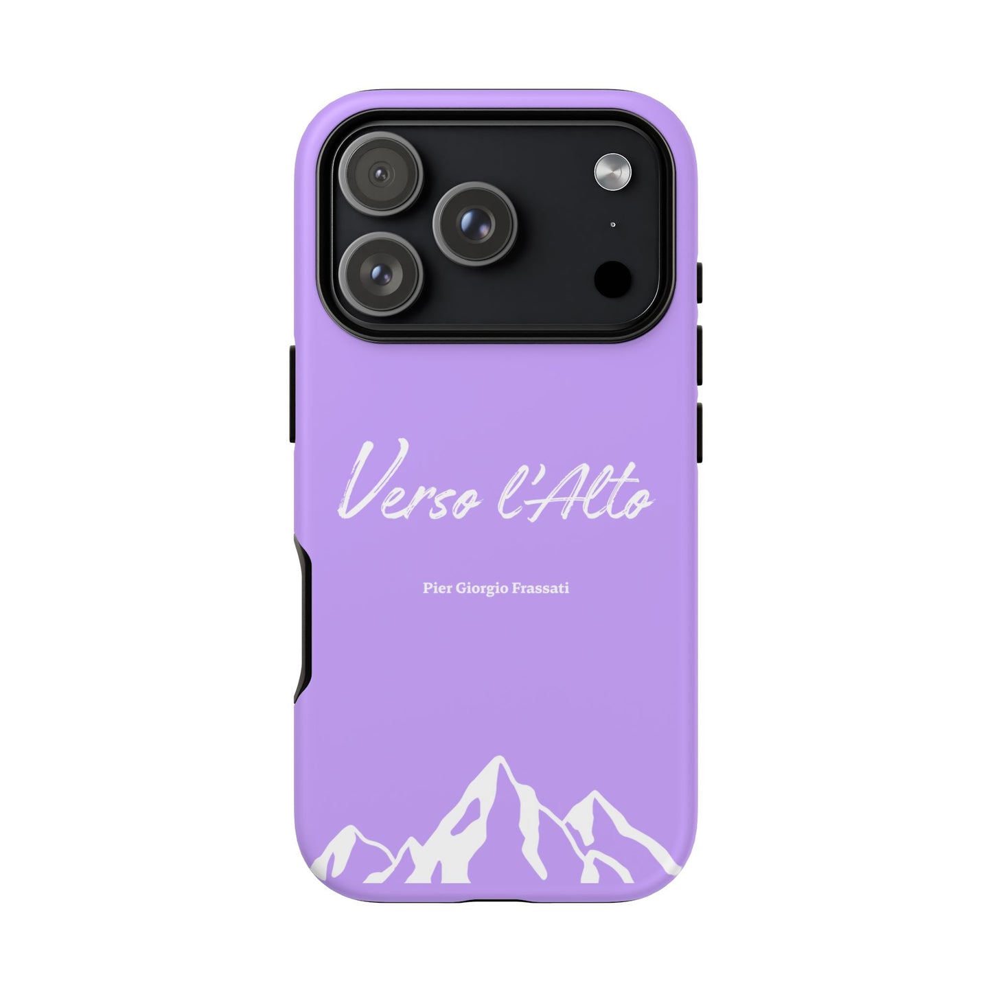 Mauve Mountain Adventure Phone Case - Stylish Verso l'Alto Phone Protection