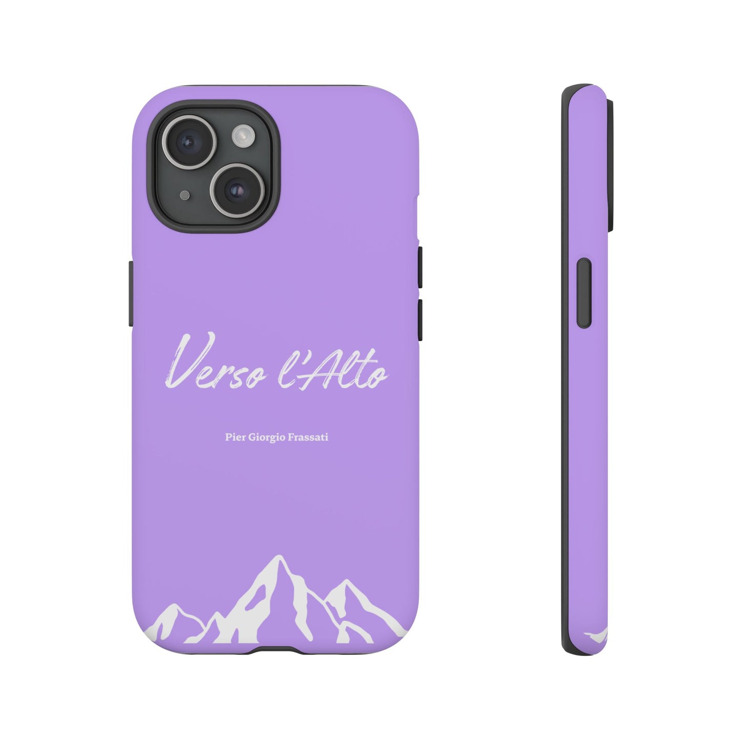 Mauve Mountain Adventure Phone Case - Stylish Verso l'Alto Phone Protection