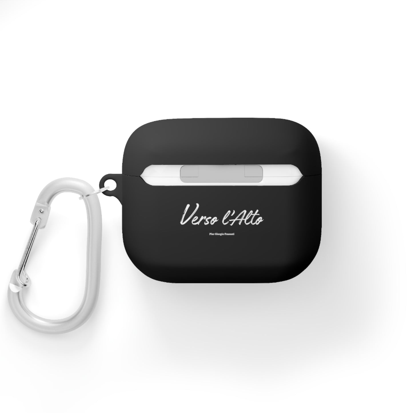 Coque de protection pour AirPods avec design Verso l'Alto (version noir-vert d'eau-bleu marine)