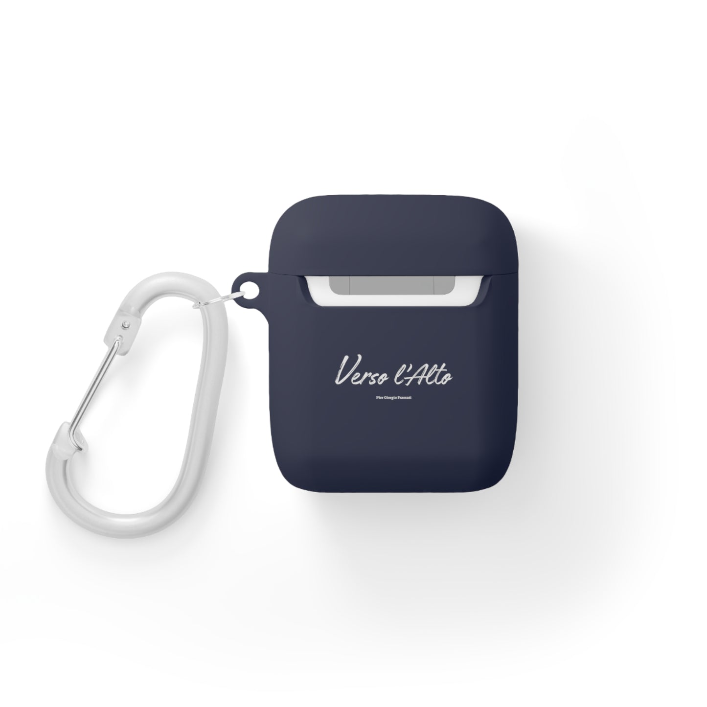 Coque de protection pour AirPods avec design Verso l'Alto (version noir-vert d'eau-bleu marine)