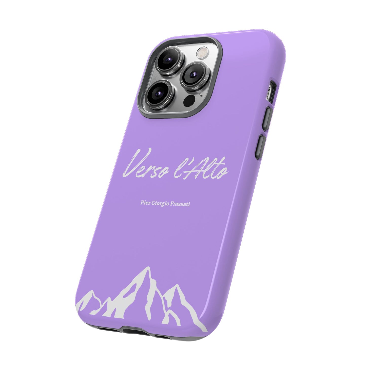 Mauve Mountain Adventure Phone Case - Stylish Verso l'Alto Phone Protection
