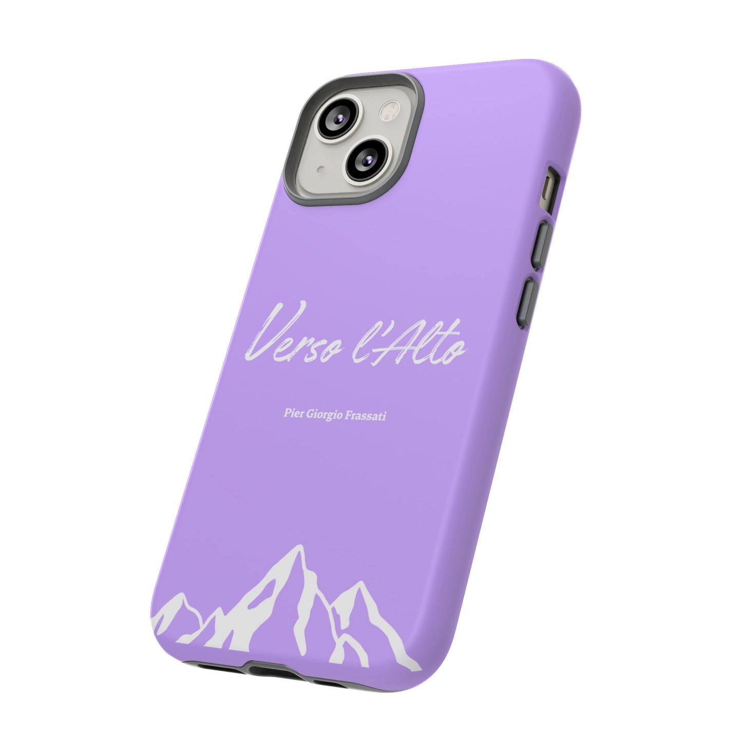 Mauve Mountain Adventure Phone Case - Stylish Verso l'Alto Phone Protection