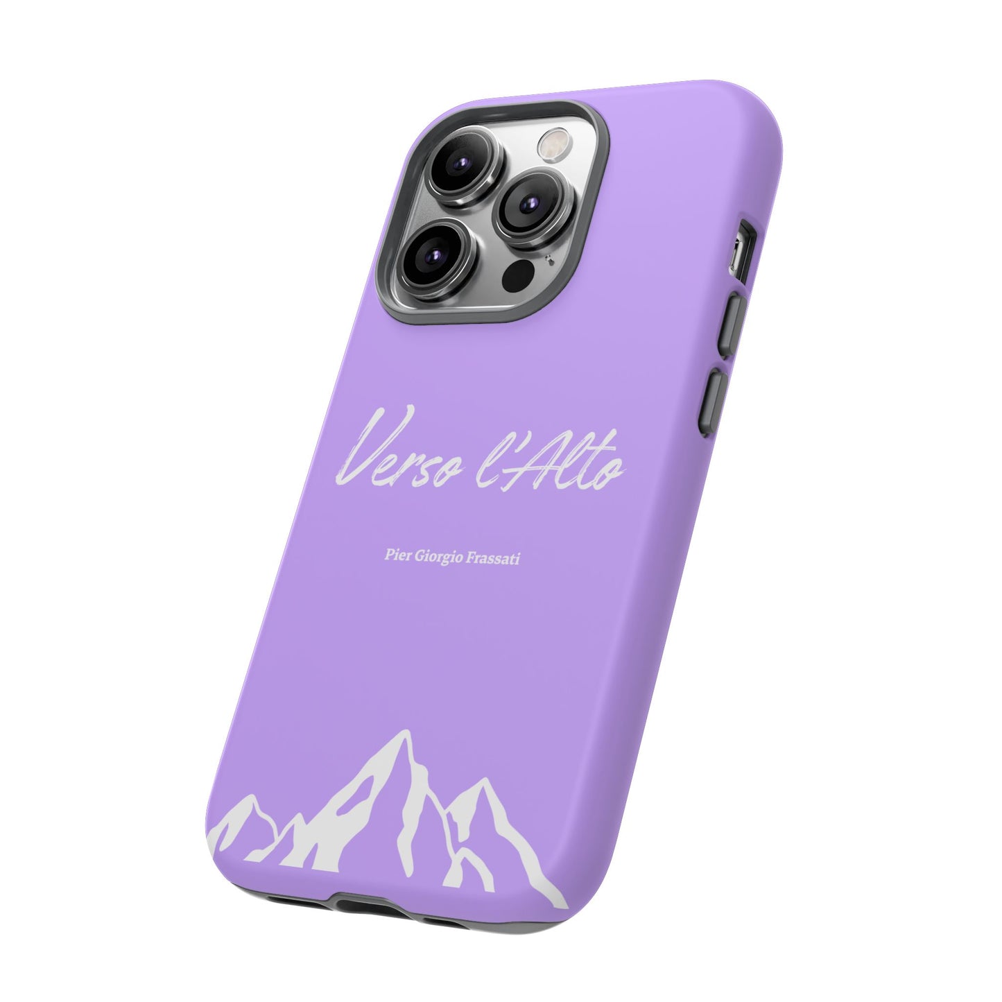 Mauve Mountain Adventure Phone Case - Stylish Verso l'Alto Phone Protection