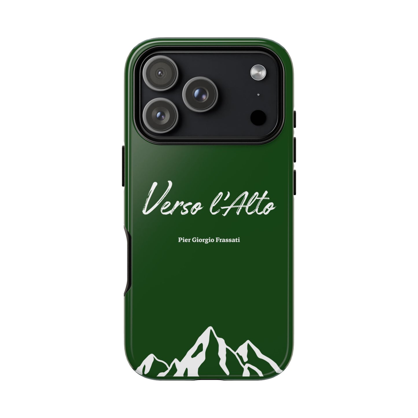 Vert Sapin Mountain Adventure Phone Case - Stylish Verso l'Alto Phone Protection