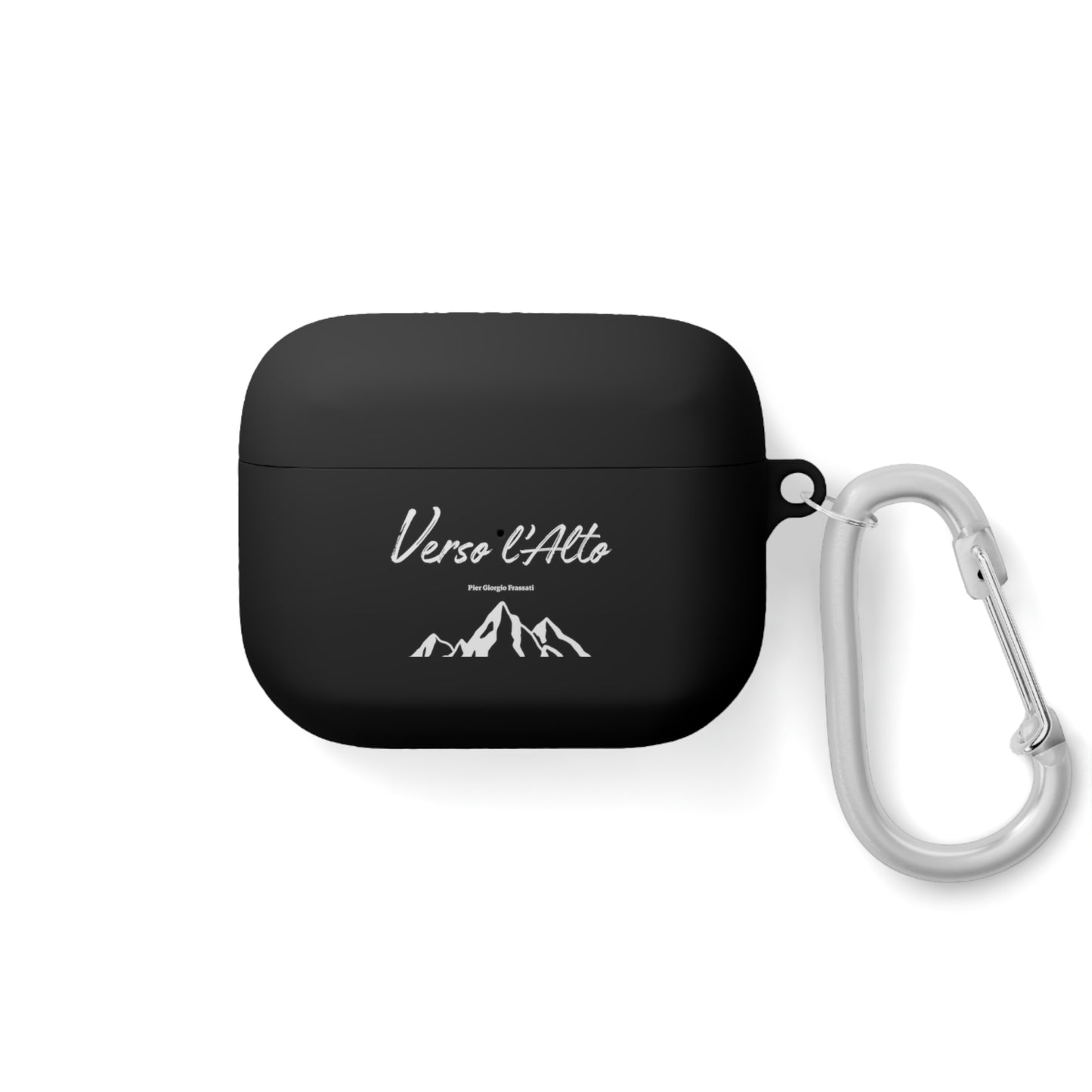 Coque de protection pour AirPods avec design Verso l'Alto (version noir-vert d'eau-bleu marine)