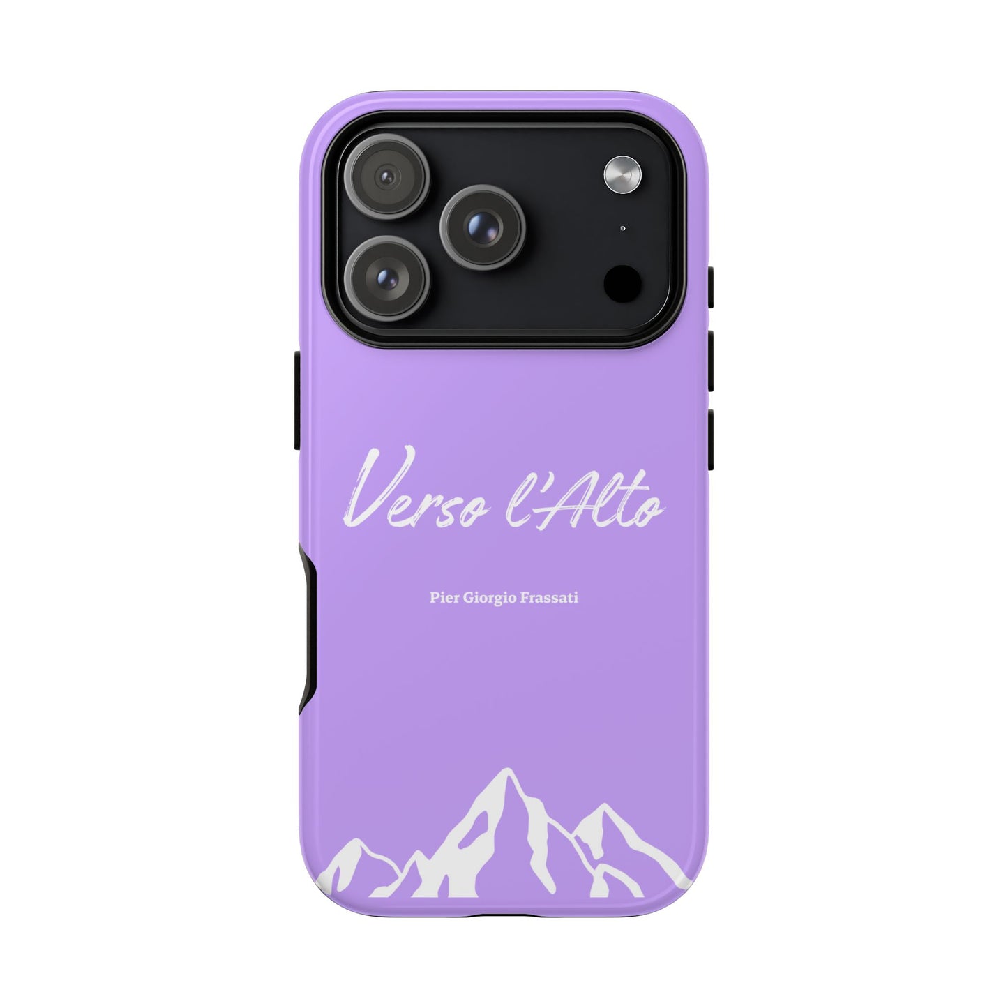 Mauve Mountain Adventure Phone Case - Stylish Verso l'Alto Phone Protection