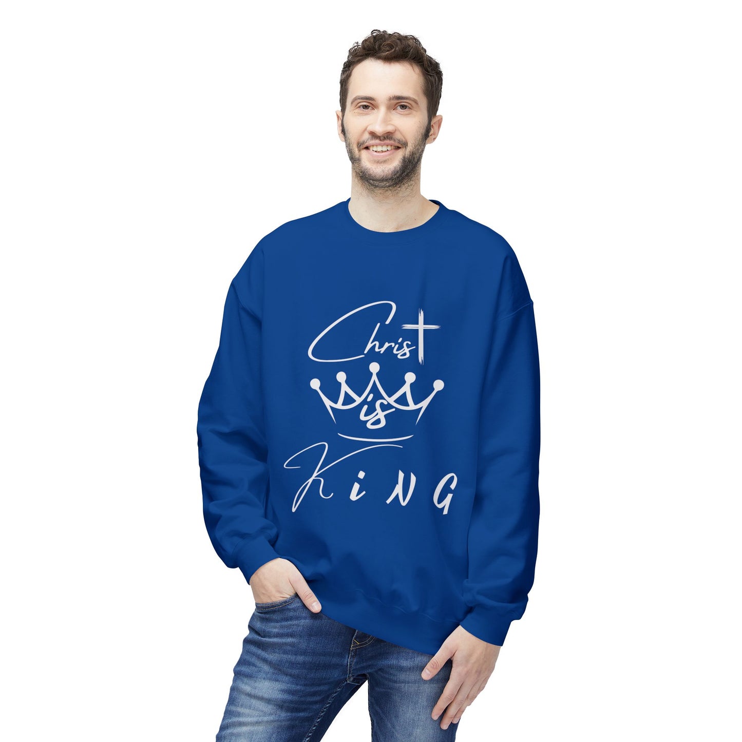 Unisex Classic Sweatshirt "Christ is King" | COLLECTION 2024