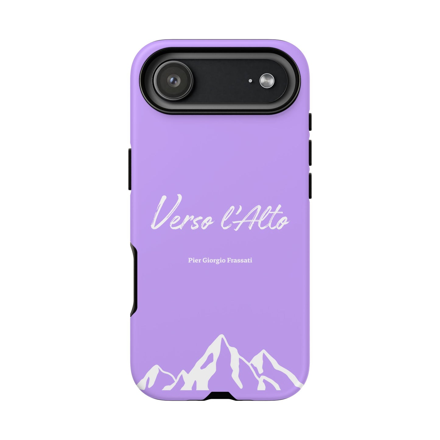 Mauve Mountain Adventure Phone Case - Stylish Verso l'Alto Phone Protection