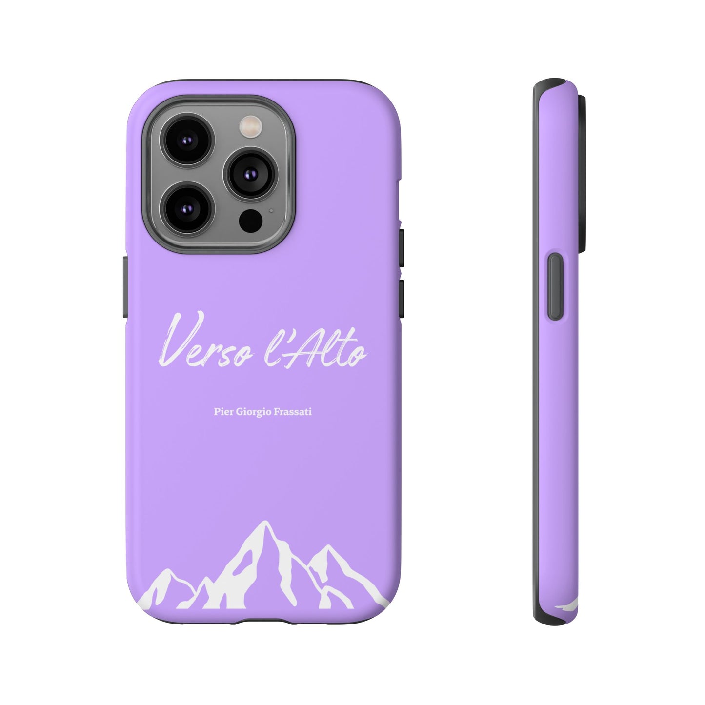 Mauve Mountain Adventure Phone Case - Stylish Verso l'Alto Phone Protection