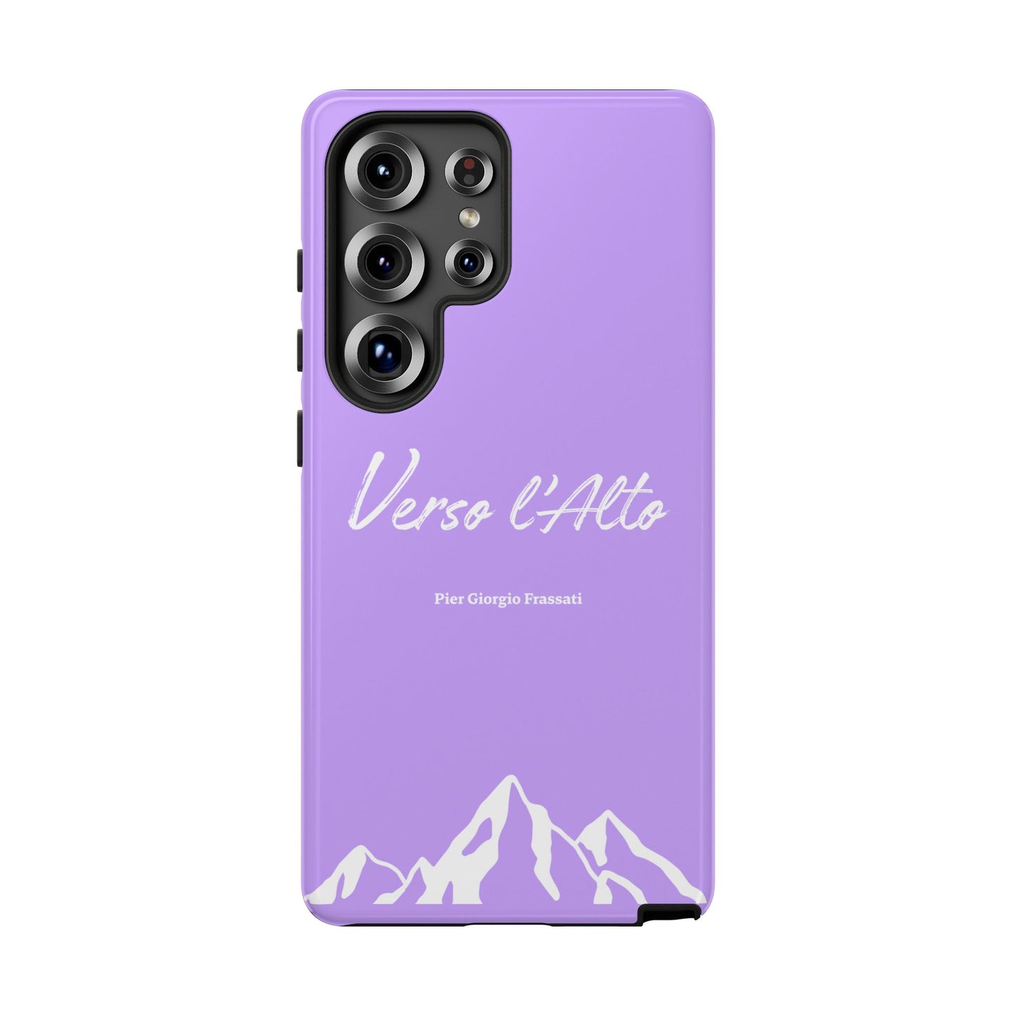 Mauve Mountain Adventure Phone Case - Stylish Verso l'Alto Phone Protection