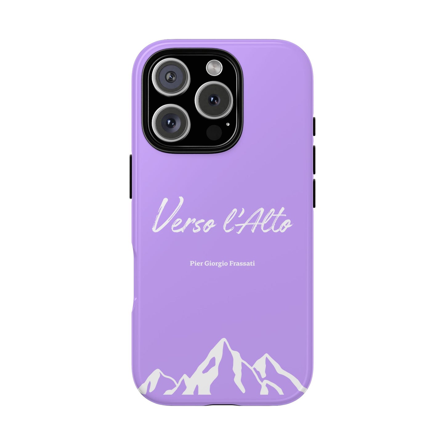 Mauve Mountain Adventure Phone Case - Stylish Verso l'Alto Phone Protection