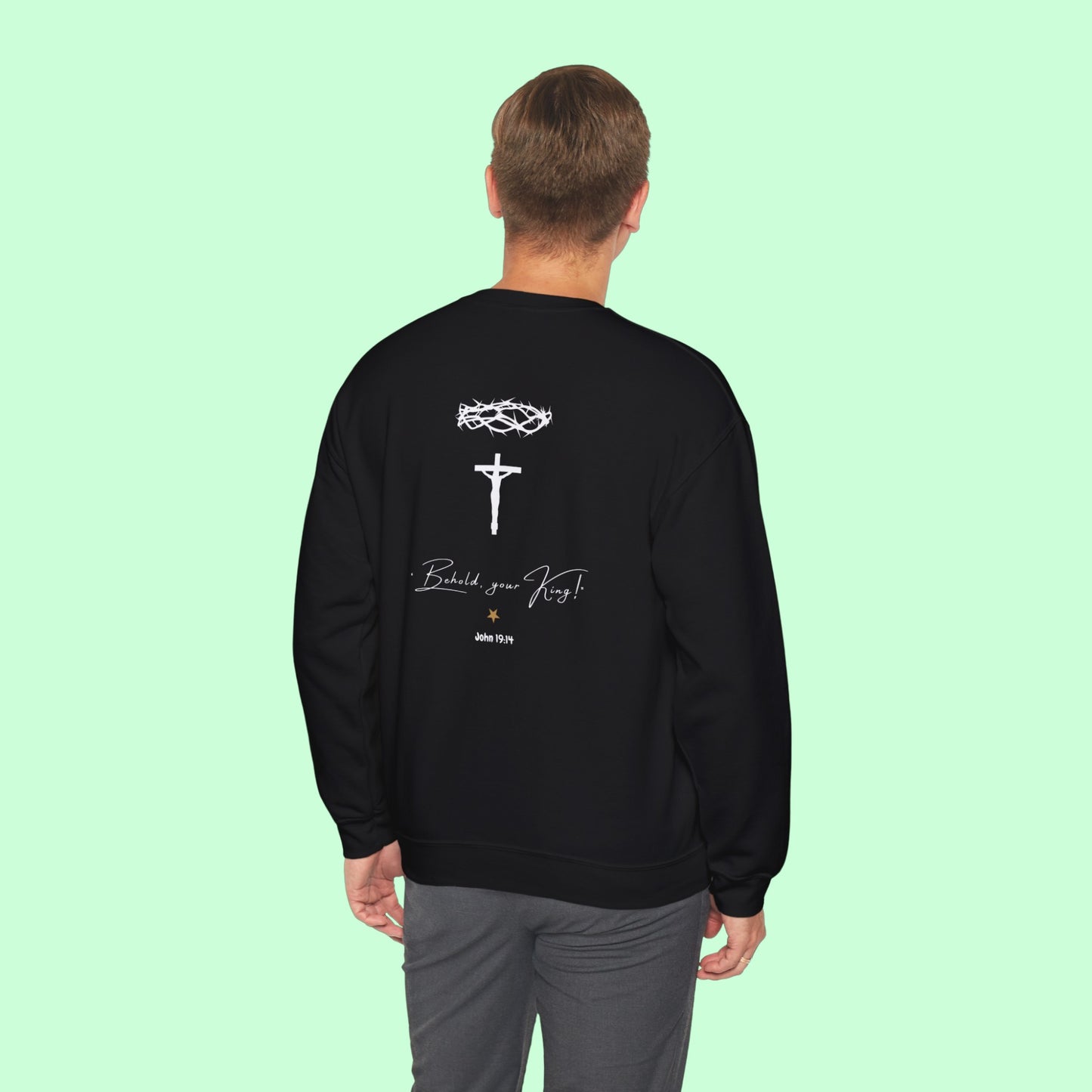 Unisex Christ is King Sweatshirt_2024 Collection BLACK I LIMITED EDITION