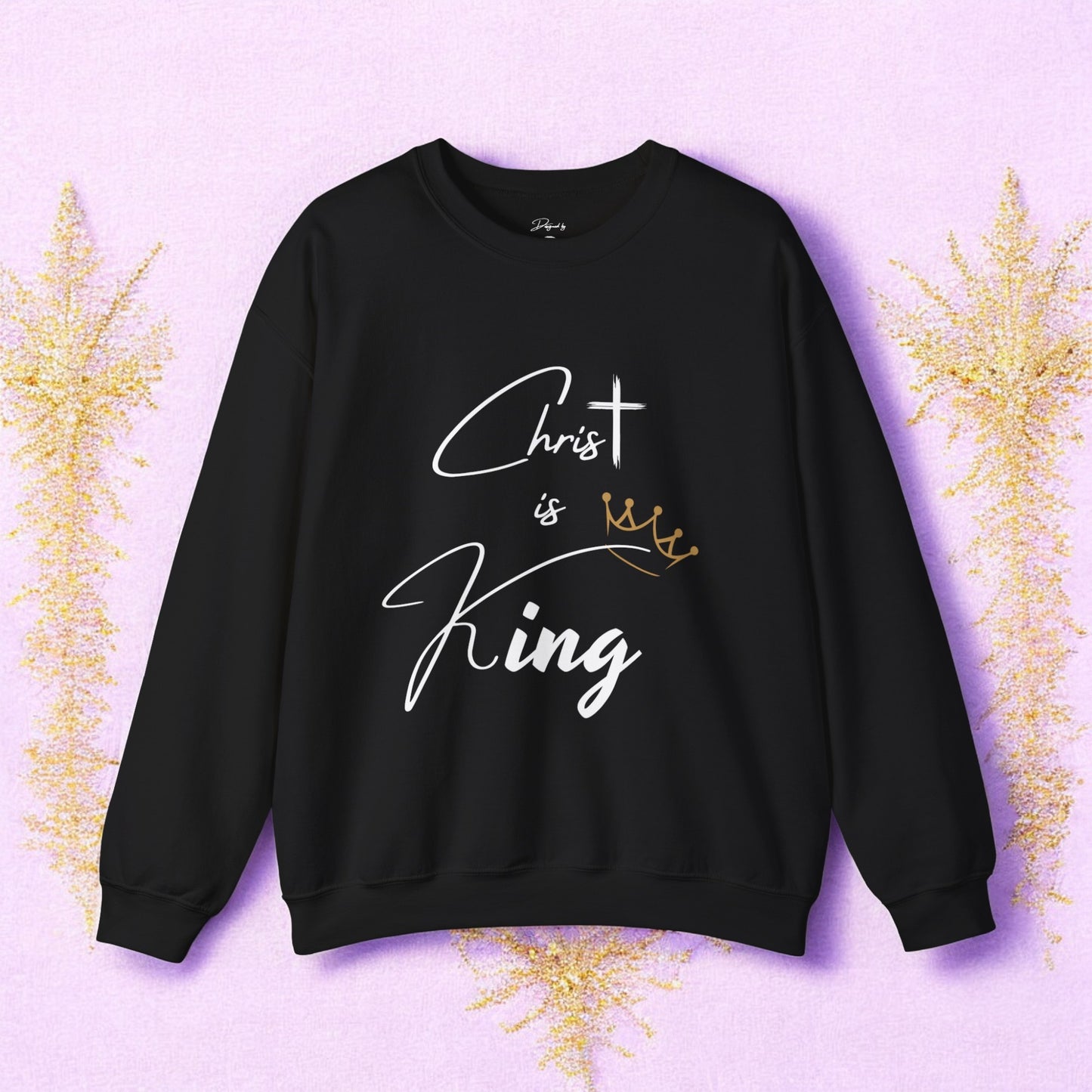 Unisex Christ is King Sweatshirt_2024 Collection BLACK I LIMITED EDITION