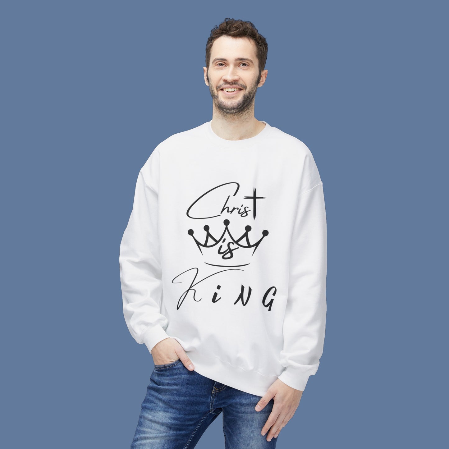 Unisex Classic Sweatshirt "Christ is King" | COLLECTION 2024