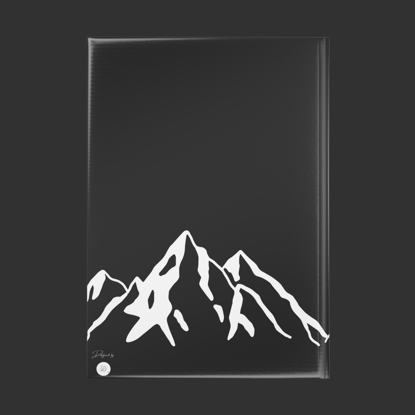 Carnet Elégant Noir "Verso l'Alto" | Journal intime | Carnet de prières | ligné ou blanc (UE)