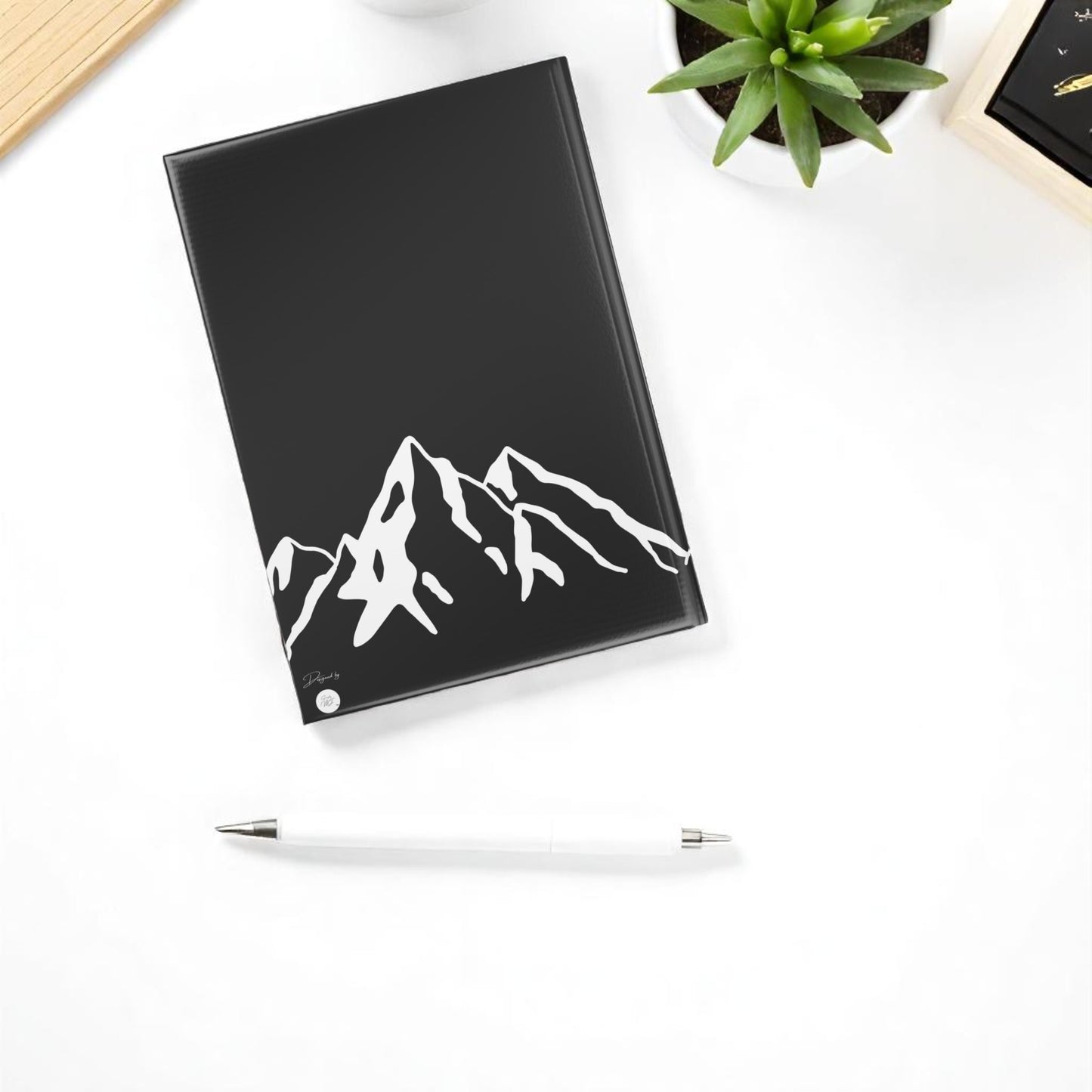 Carnet Elégant Noir "Verso l'Alto" | Journal intime | Carnet de prières | ligné ou blanc (UE)