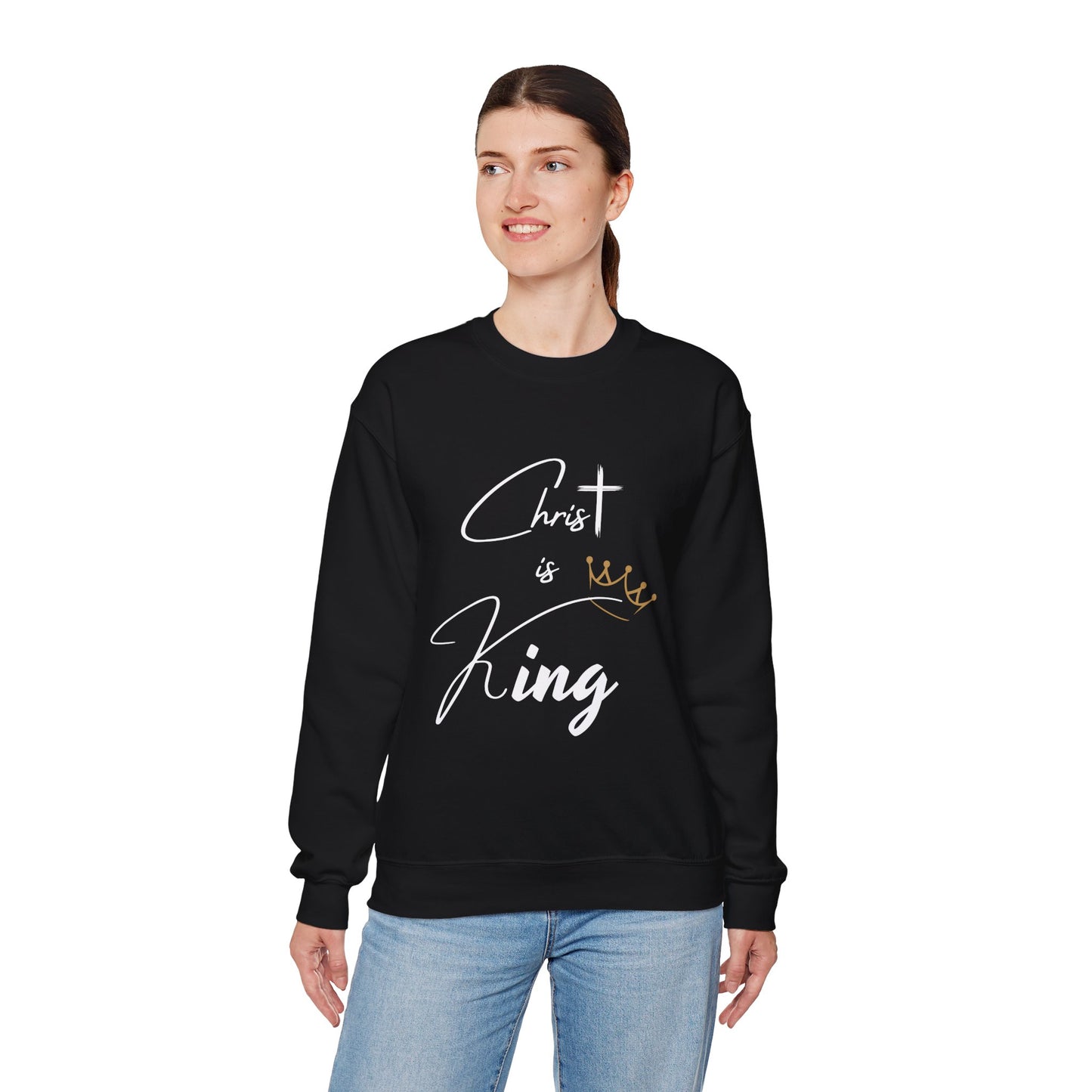 Unisex Christ is King Sweatshirt_2024 Collection BLACK I LIMITED EDITION