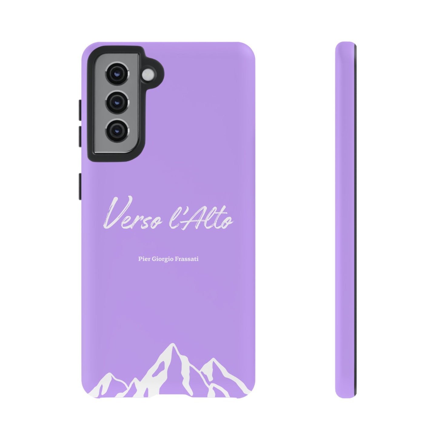 Mauve Mountain Adventure Phone Case - Stylish Verso l'Alto Phone Protection