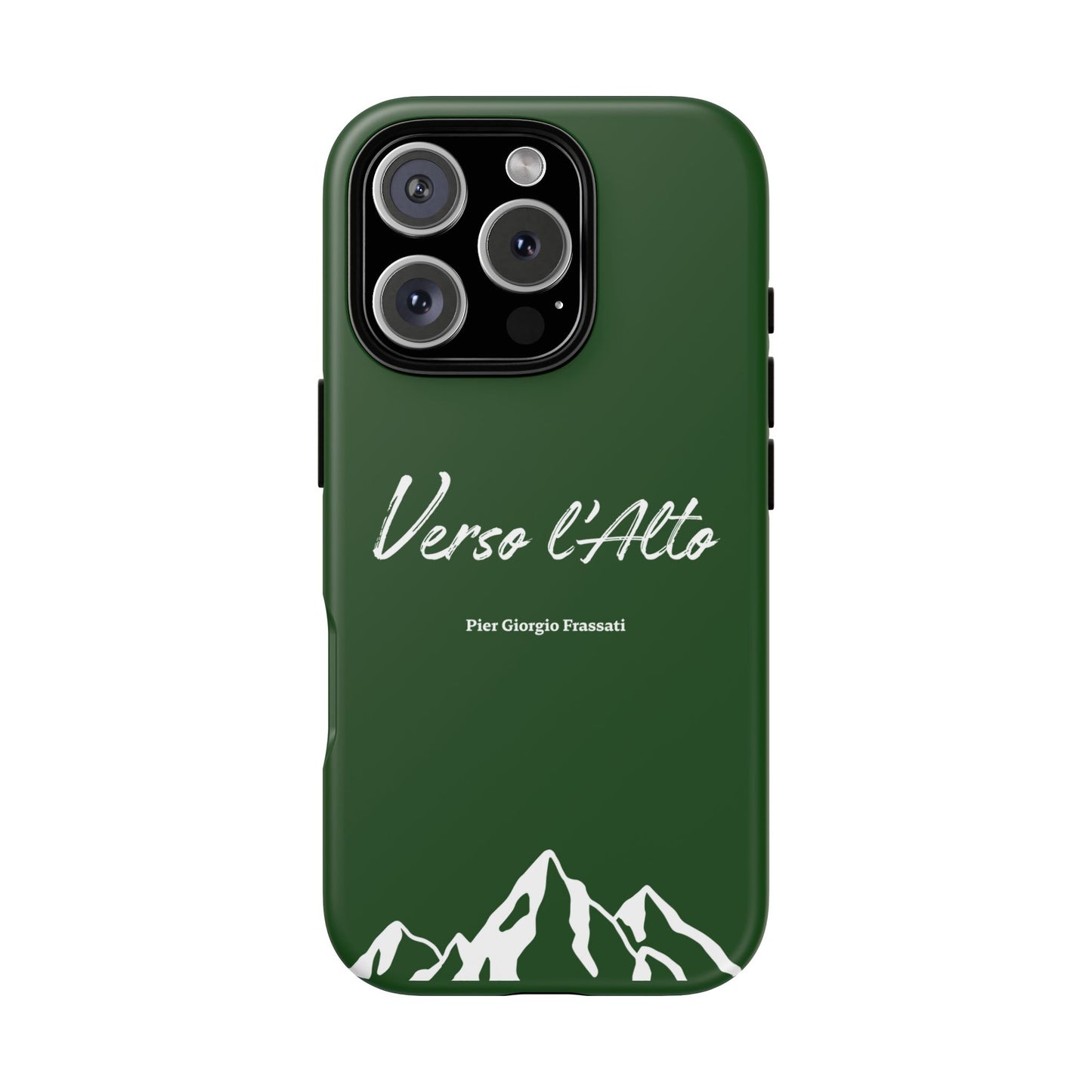 Vert Sapin Mountain Adventure Phone Case - Stylish Verso l'Alto Phone Protection