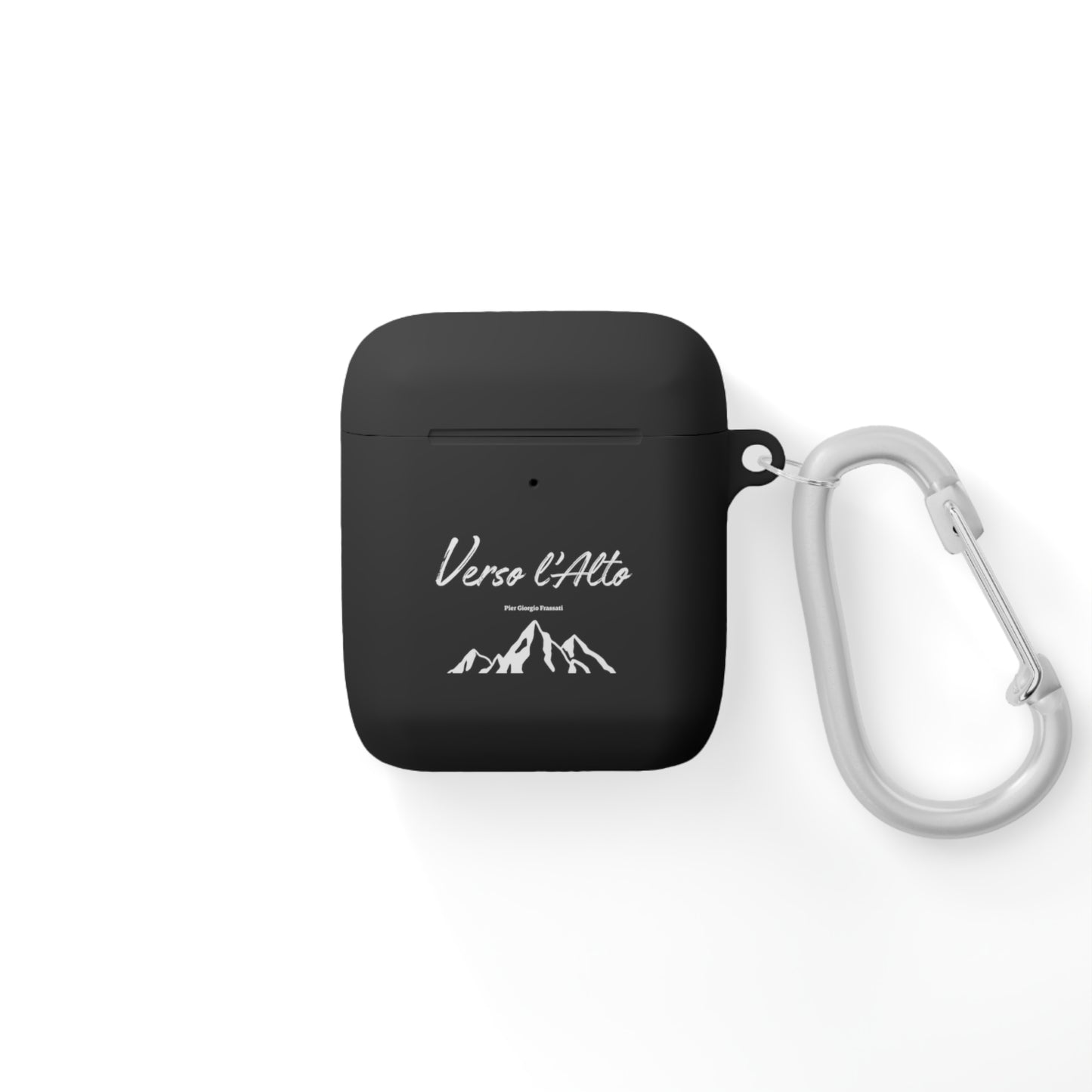 Coque de protection pour AirPods avec design Verso l'Alto (version noir-vert d'eau-bleu marine)