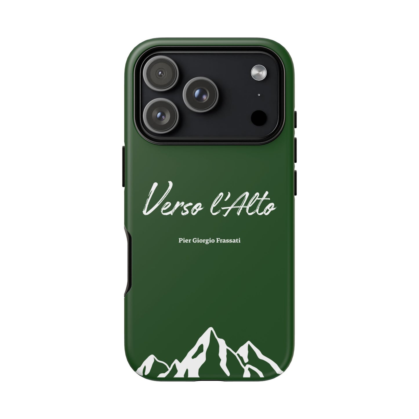 Vert Sapin Mountain Adventure Phone Case - Stylish Verso l'Alto Phone Protection