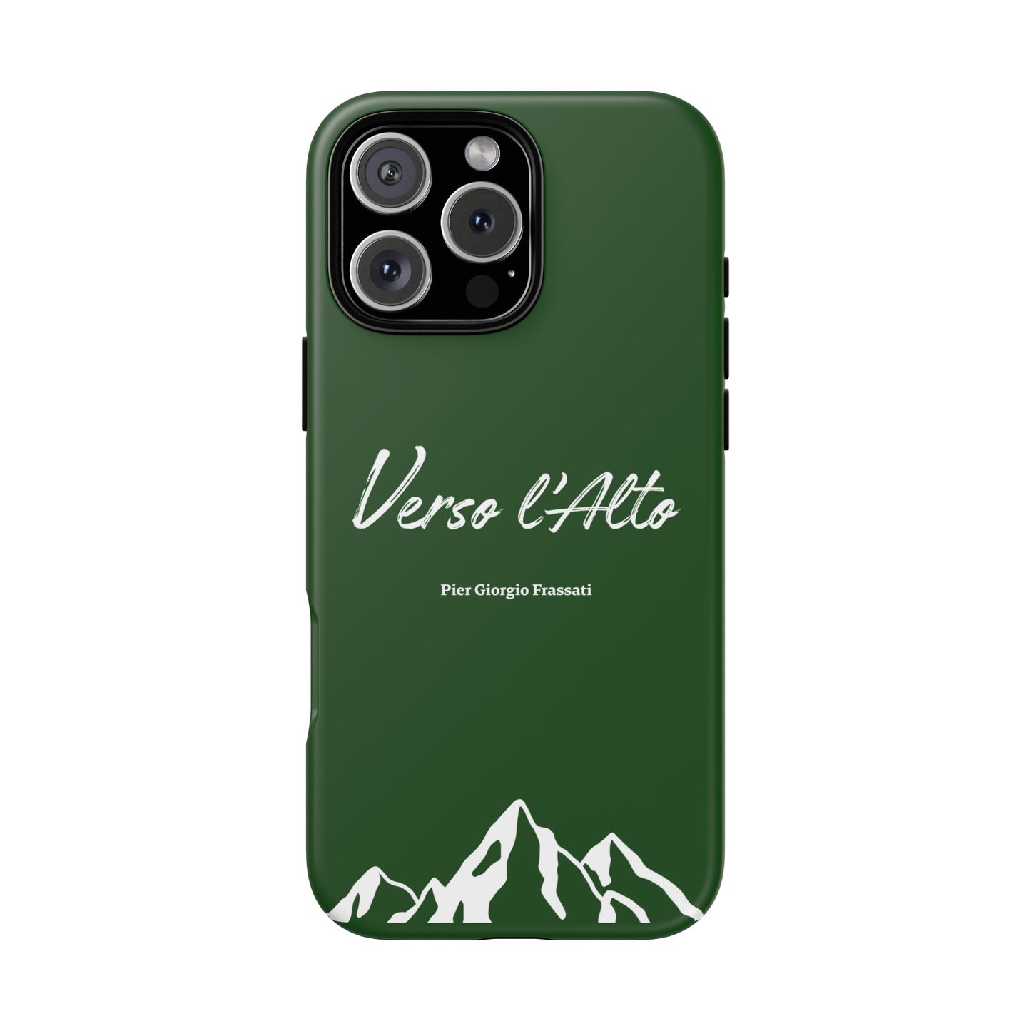 Vert Sapin Mountain Adventure Phone Case - Stylish Verso l'Alto Phone Protection