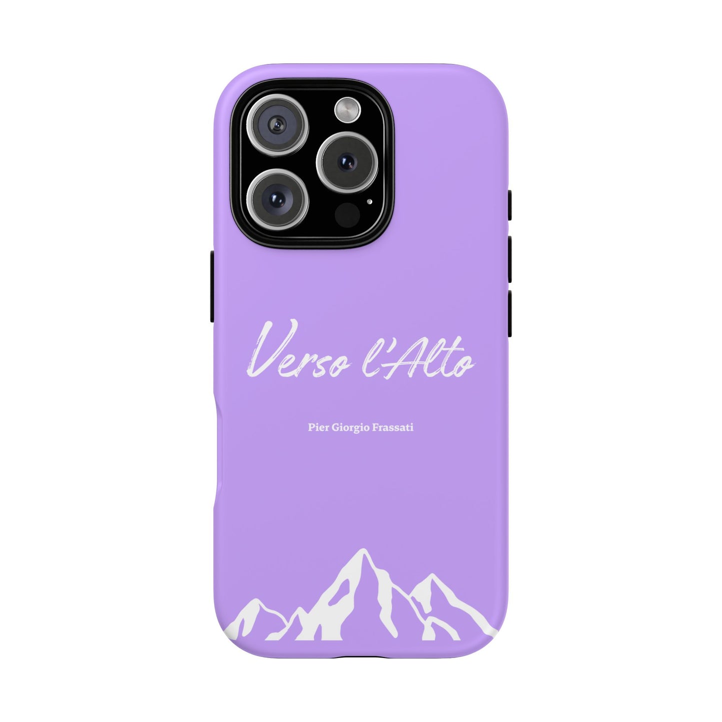 Mauve Mountain Adventure Phone Case - Stylish Verso l'Alto Phone Protection