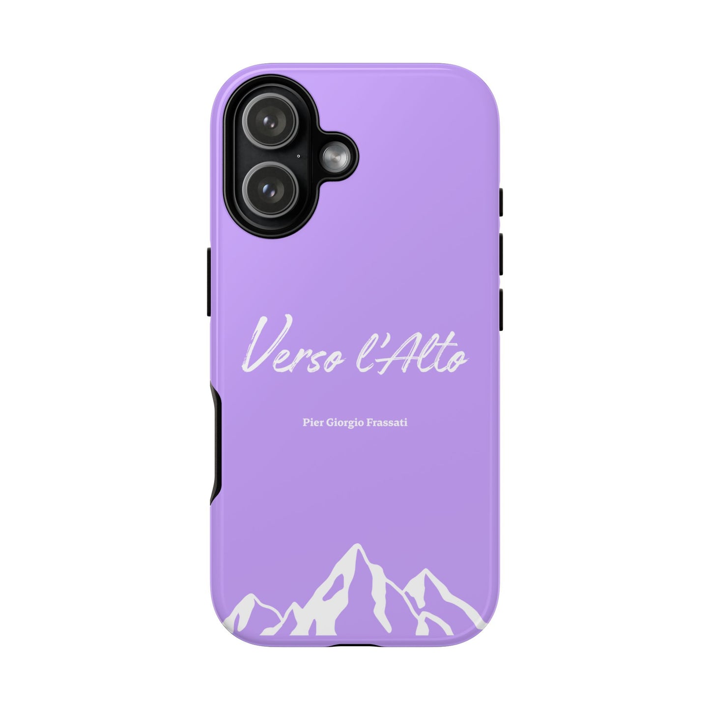 Mauve Mountain Adventure Phone Case - Stylish Verso l'Alto Phone Protection