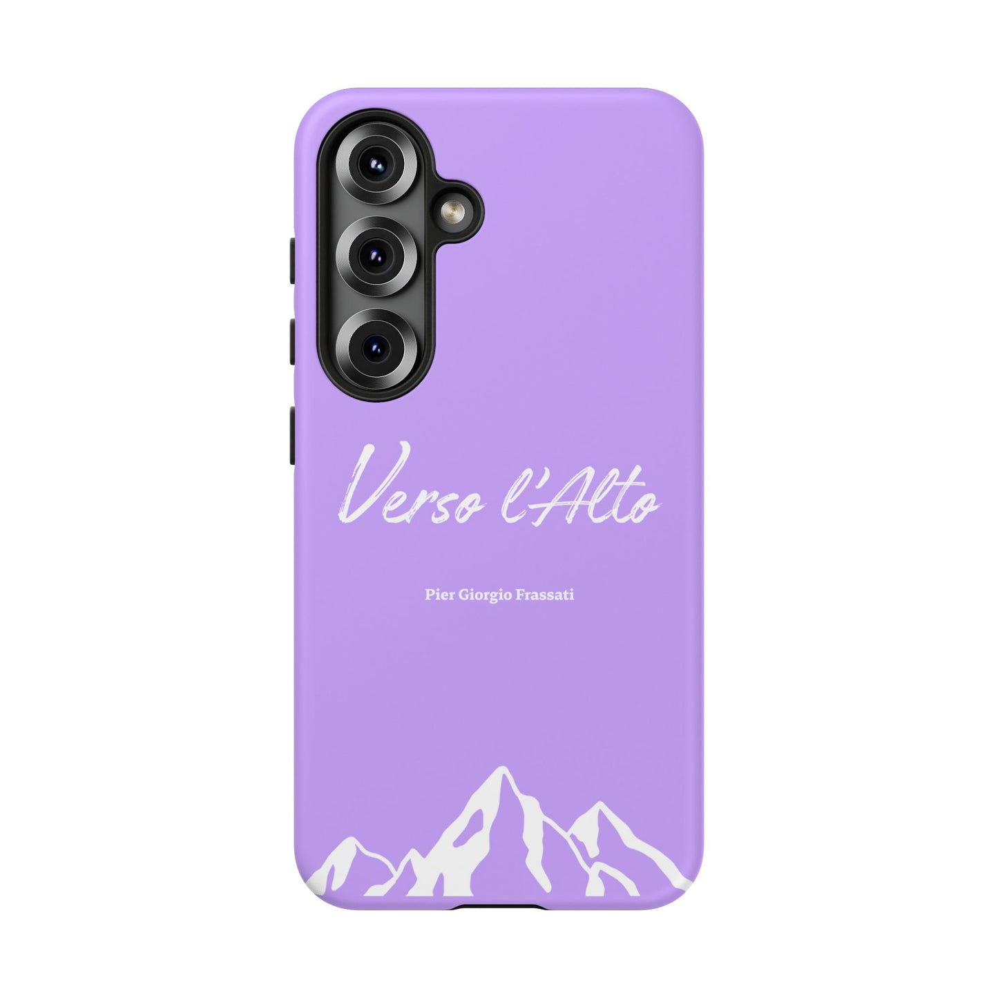 Mauve Mountain Adventure Phone Case - Stylish Verso l'Alto Phone Protection