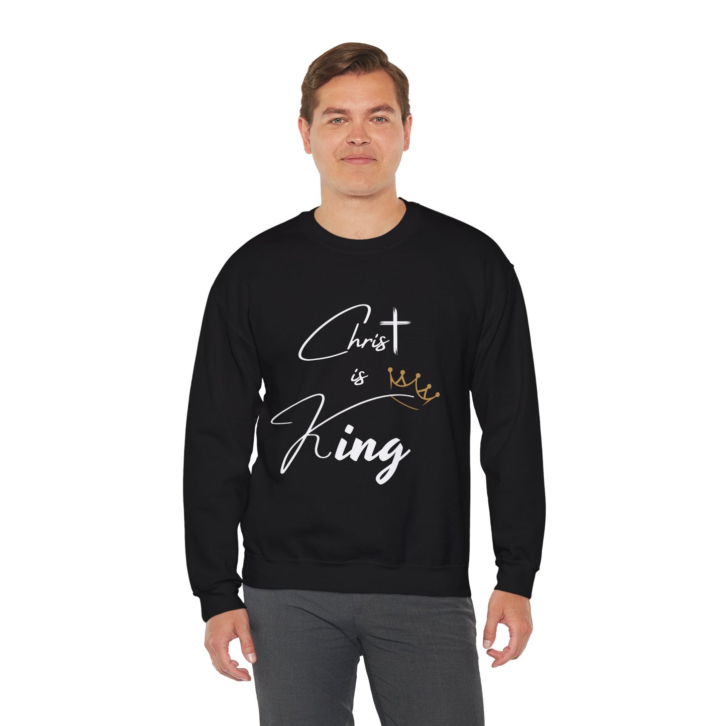 Unisex Christ is King Sweatshirt_2024 Collection BLACK I LIMITED EDITION