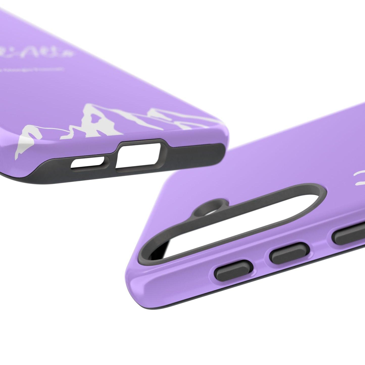Mauve Mountain Adventure Phone Case - Stylish Verso l'Alto Phone Protection